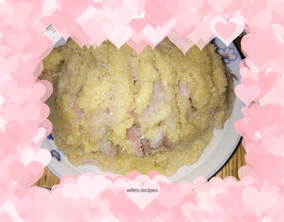 Steamed Pork with Millet
