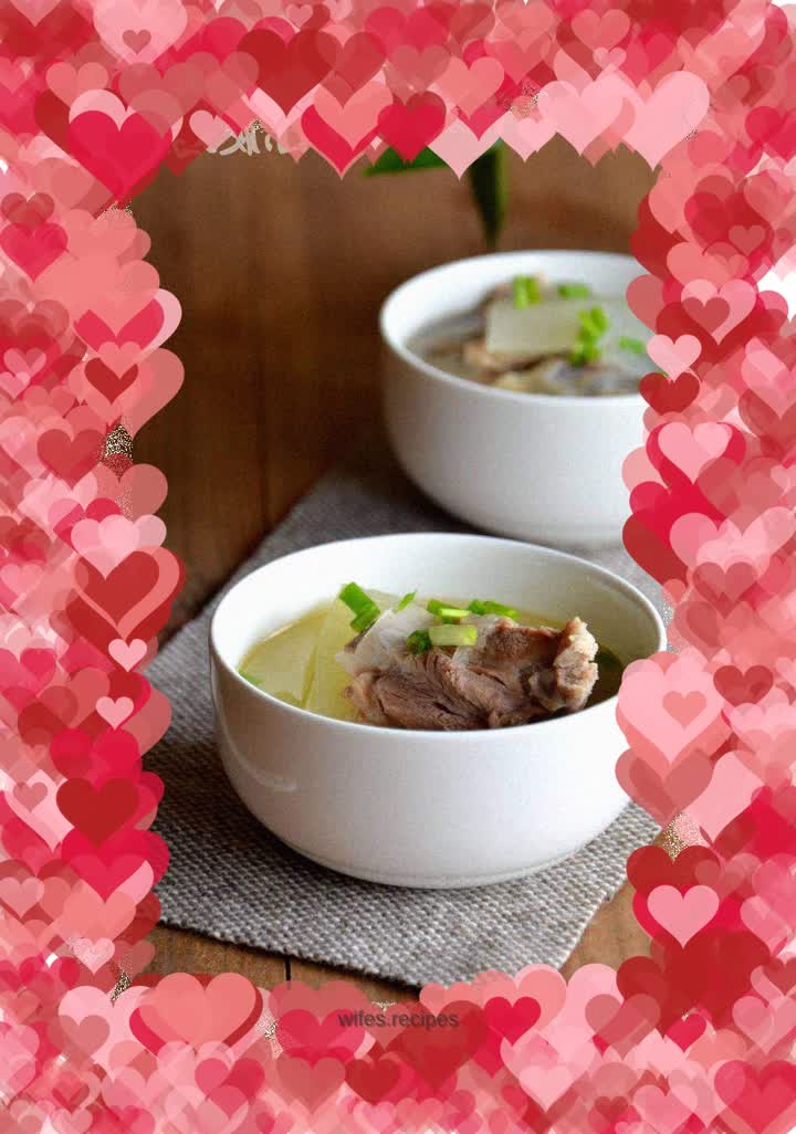 Winter melon short rib soup