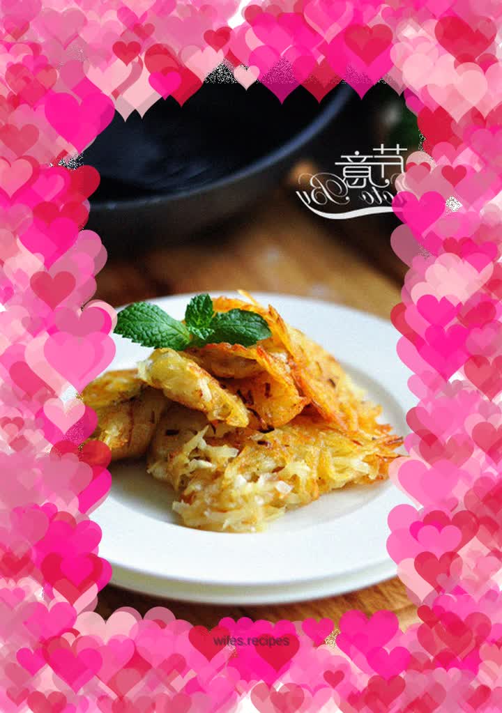 Green onion and potato tzatziki