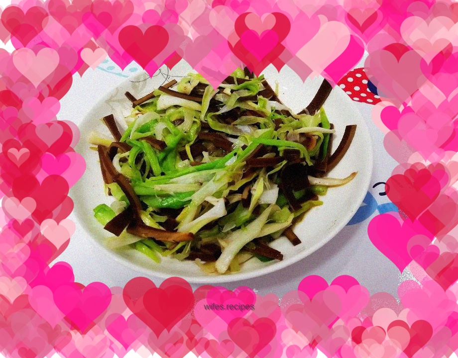 Stir-fried Dried Tofu with Garlic Leaves