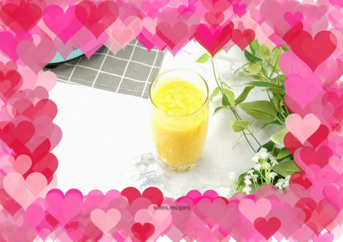 【Refreshing Summer Juice】Mango Juice