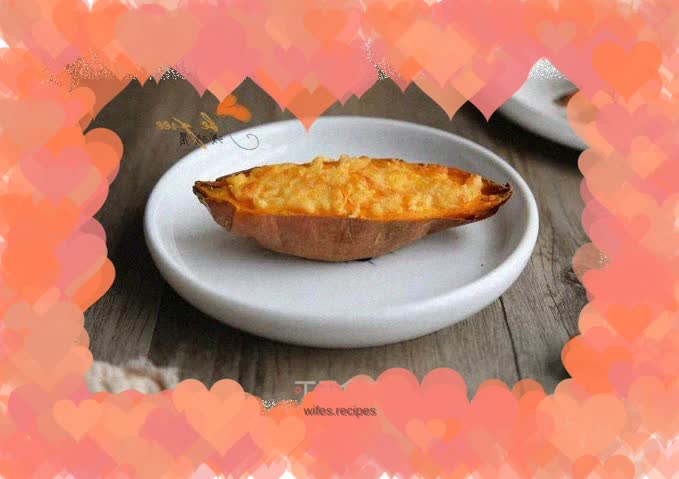 Cheesy Sweet Potato