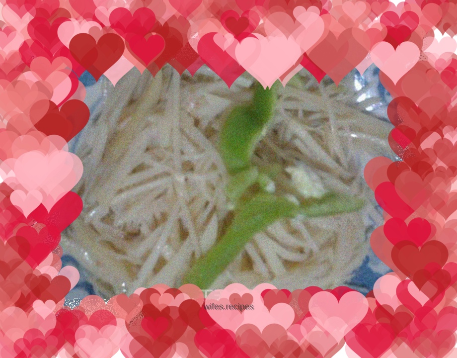 Shredded potatoes