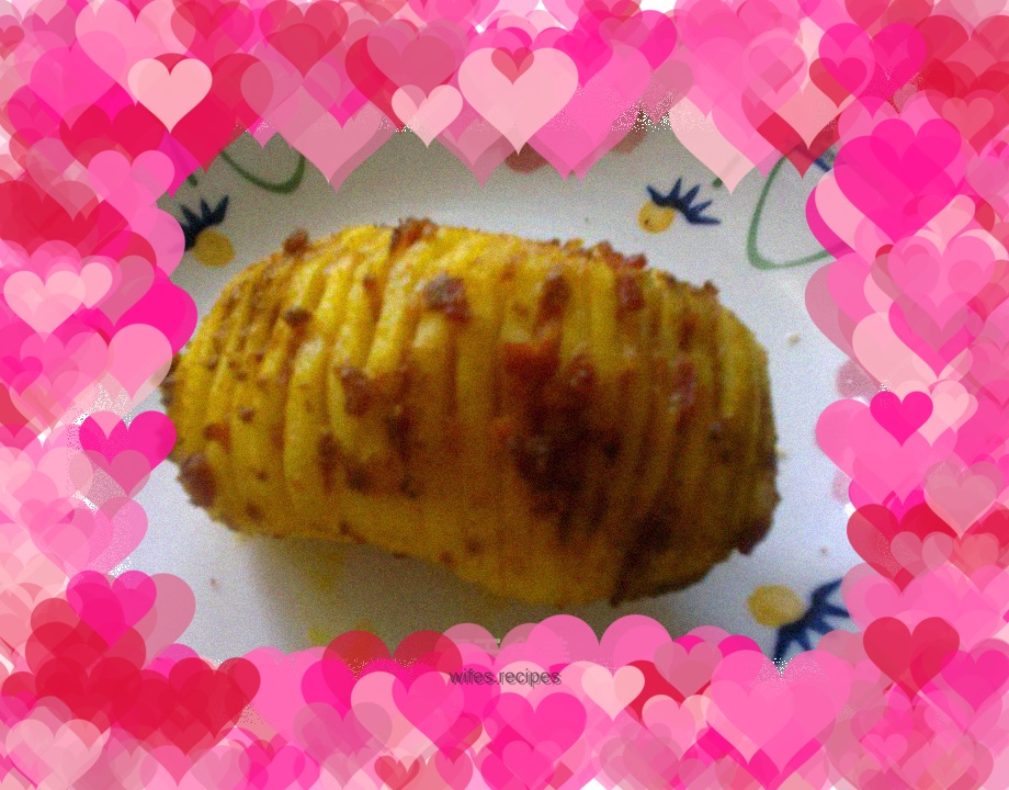 Organ delicacy—potato golden eggs