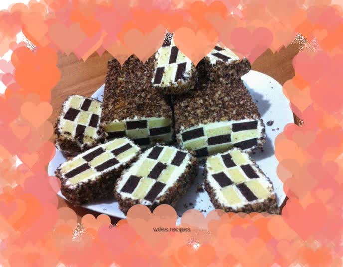 Checkerboard cake