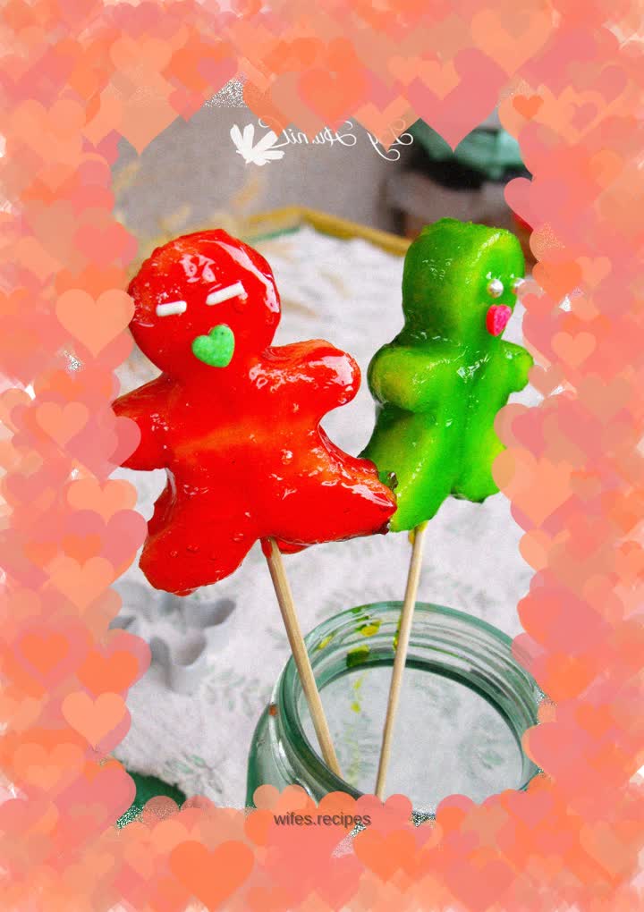 Apple Gingerbread Man