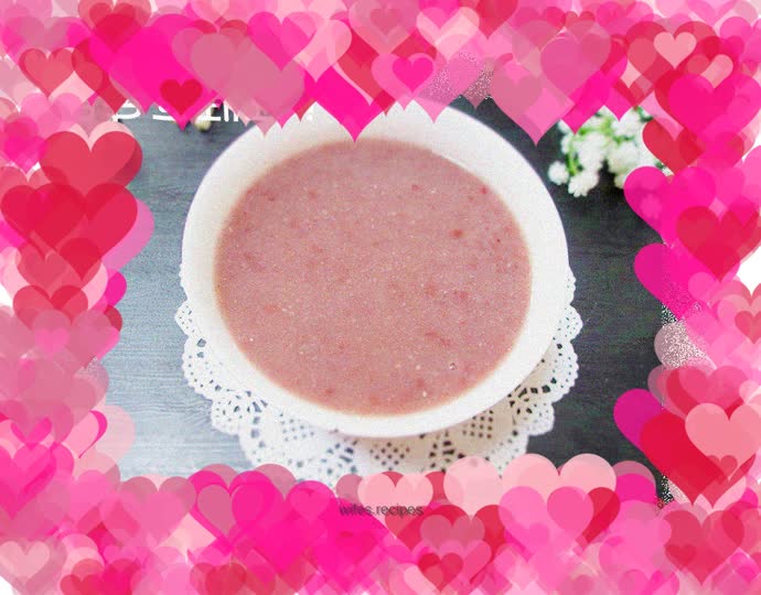 Five-minute quick condensed milk red bean paste