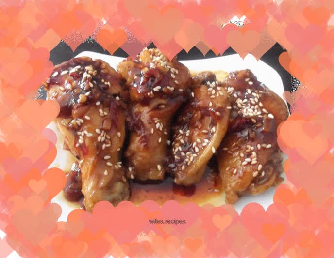 American Sweet and Spicy Coke Chicken Wings