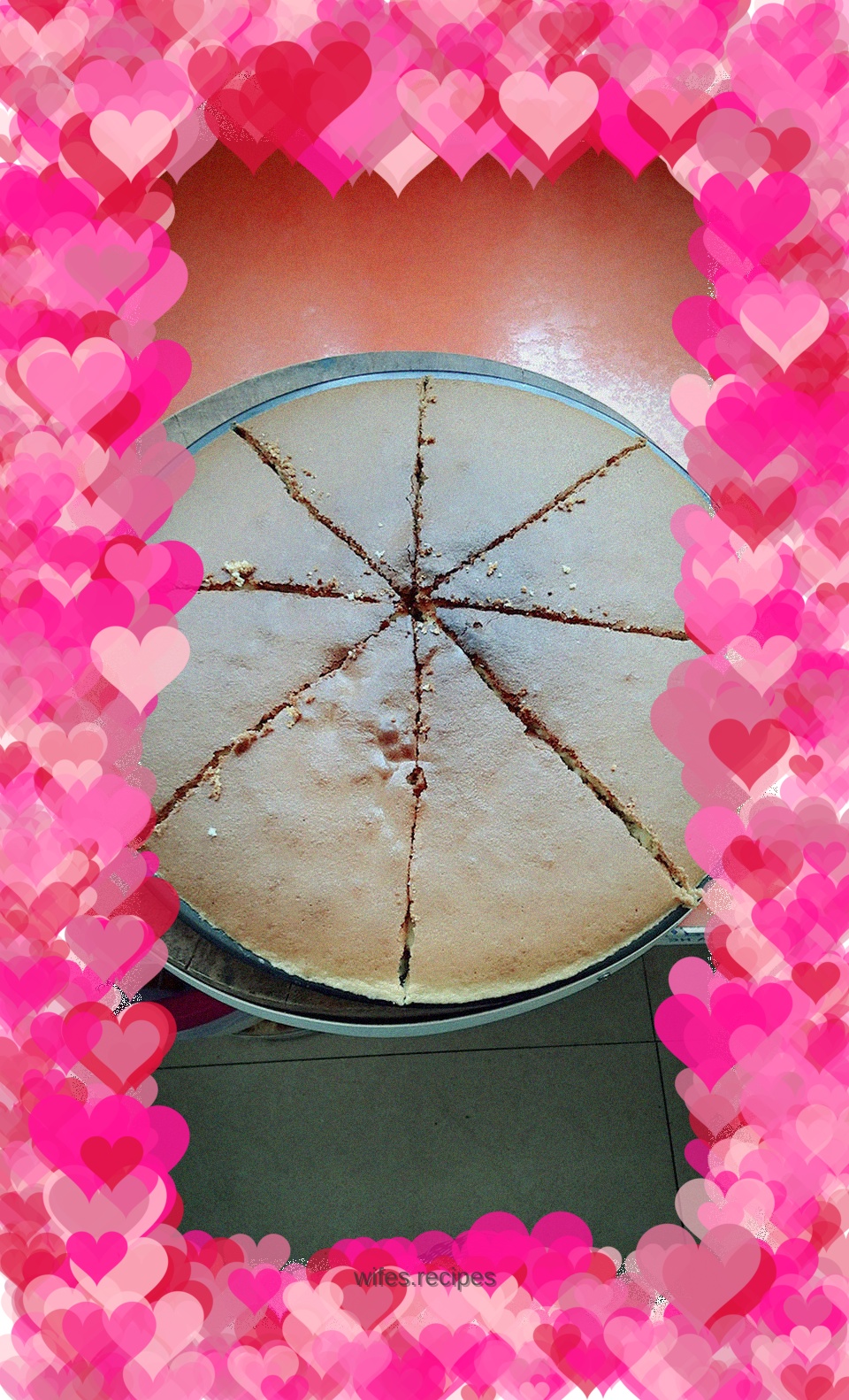 Baked cake