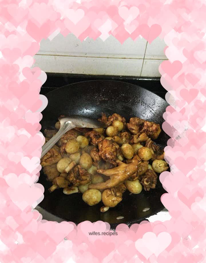 Roasted Chicken with Tiger Skin and Quail Eggs