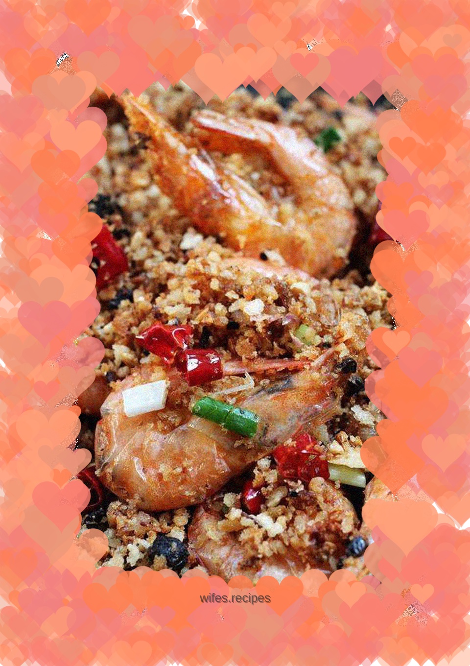 Stir-fried shrimp in typhoon shelter