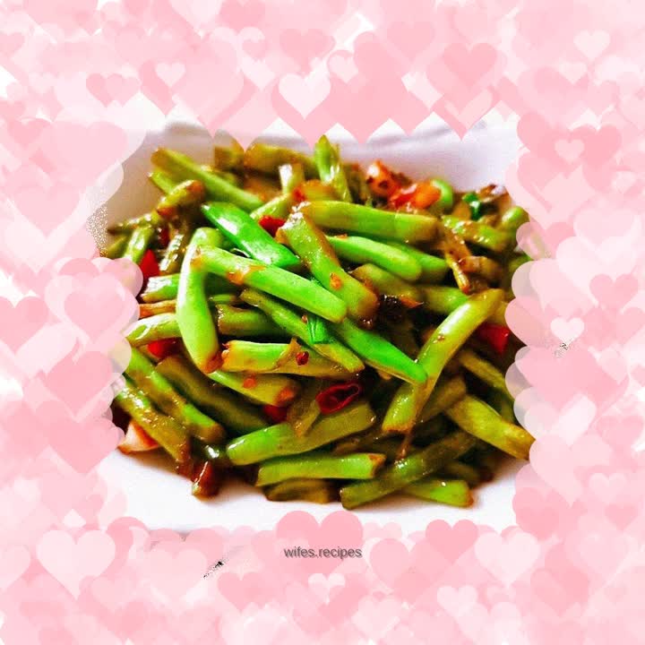 Stir-fried green beans