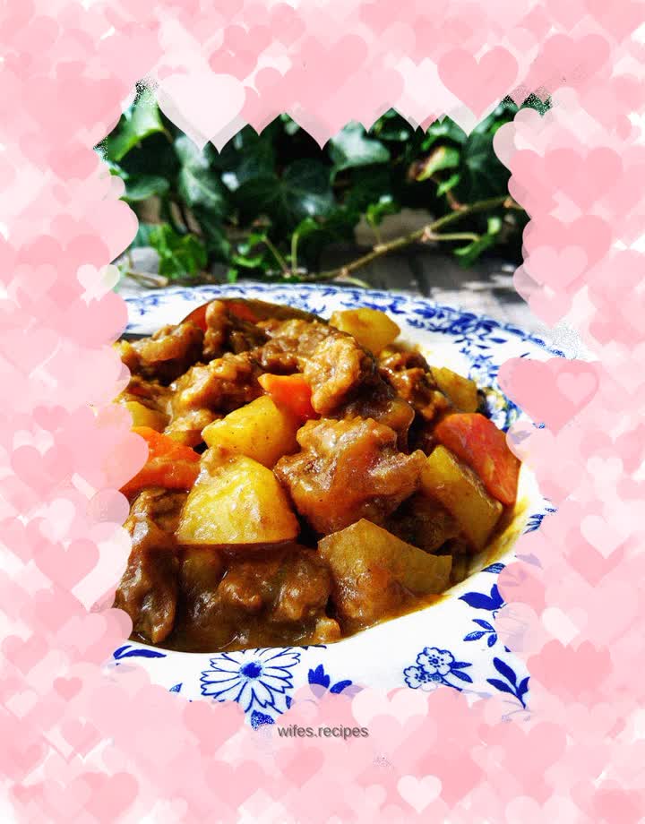 Curry Potato Beef Brisket