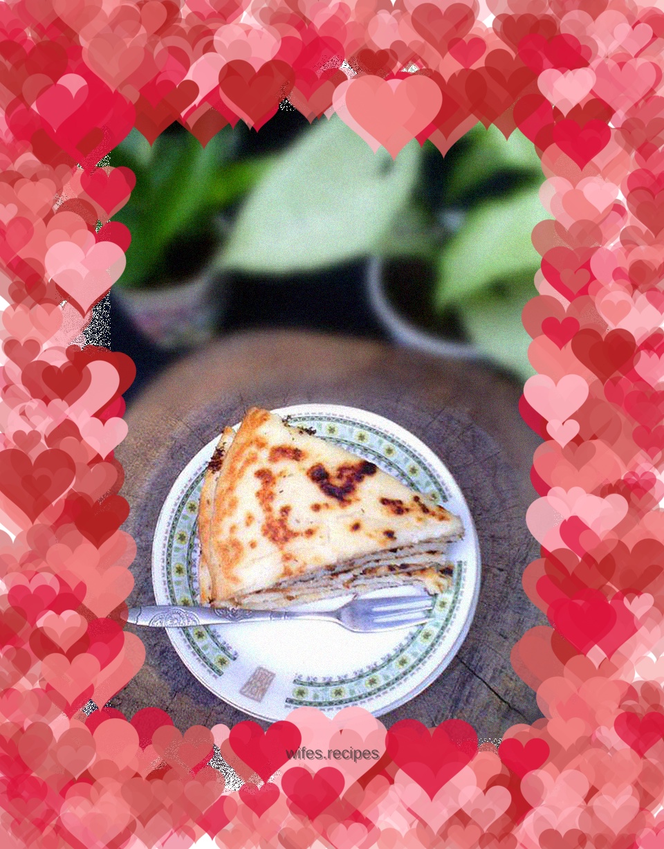 Sweet bean dregs cake