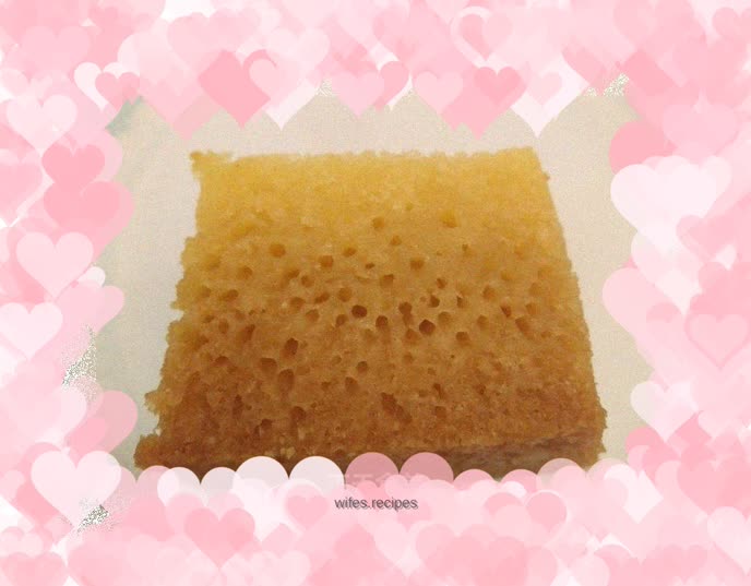 Honeycomb cake