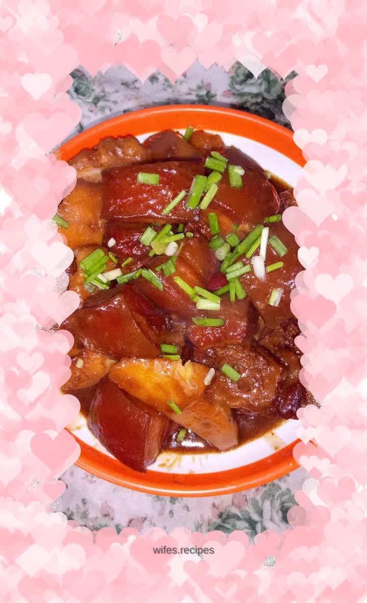 Braised Pork with Taro