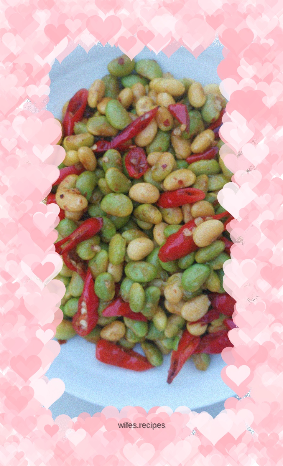 Vegetarian fried edamame