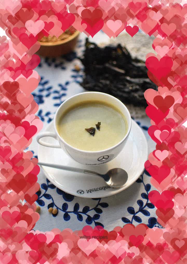 Seaweed salty soy milk