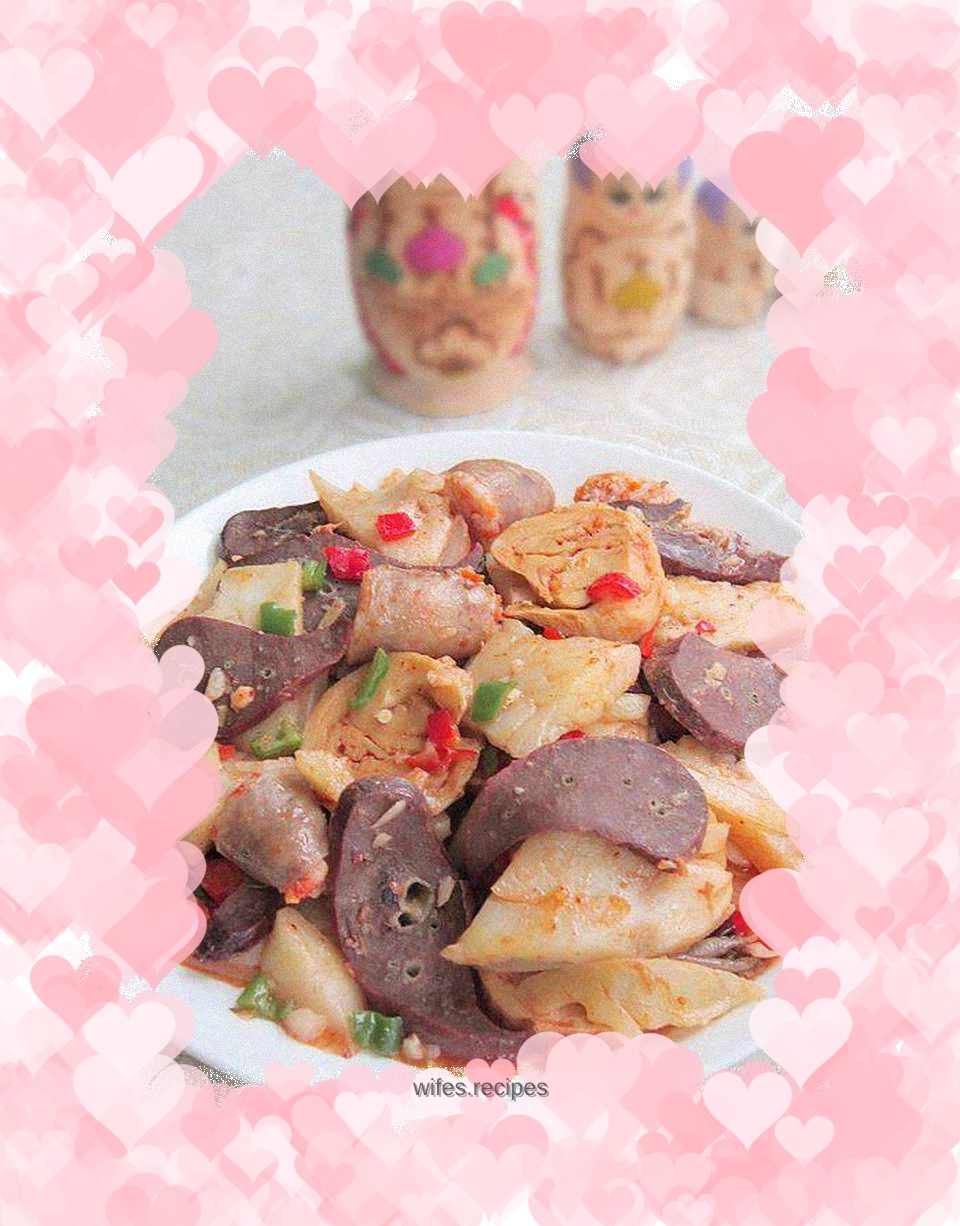 Stir-fried noodles with lungs - Xinjiang flavor