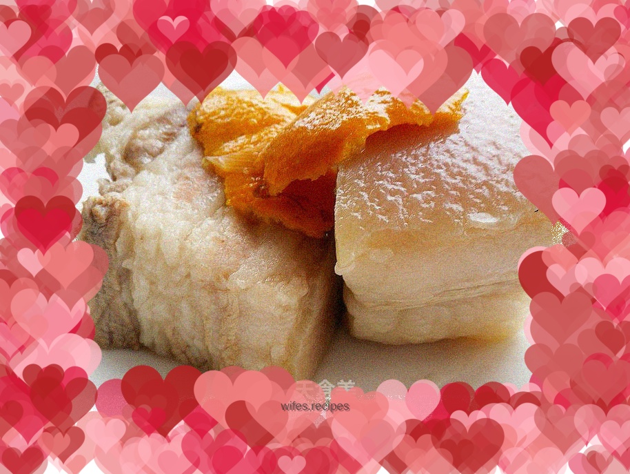 Tangerine peel and white meat