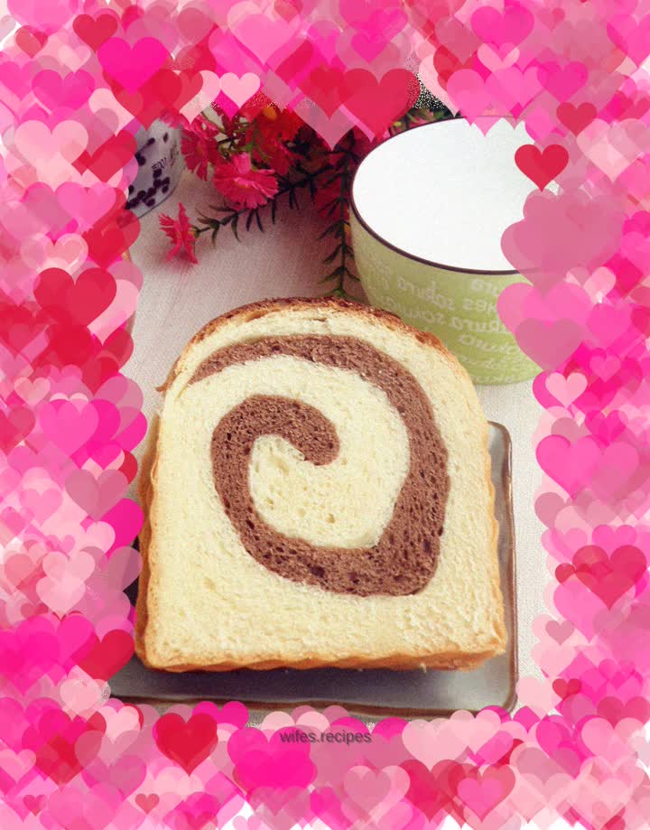 Cocoa Double Color Toast
