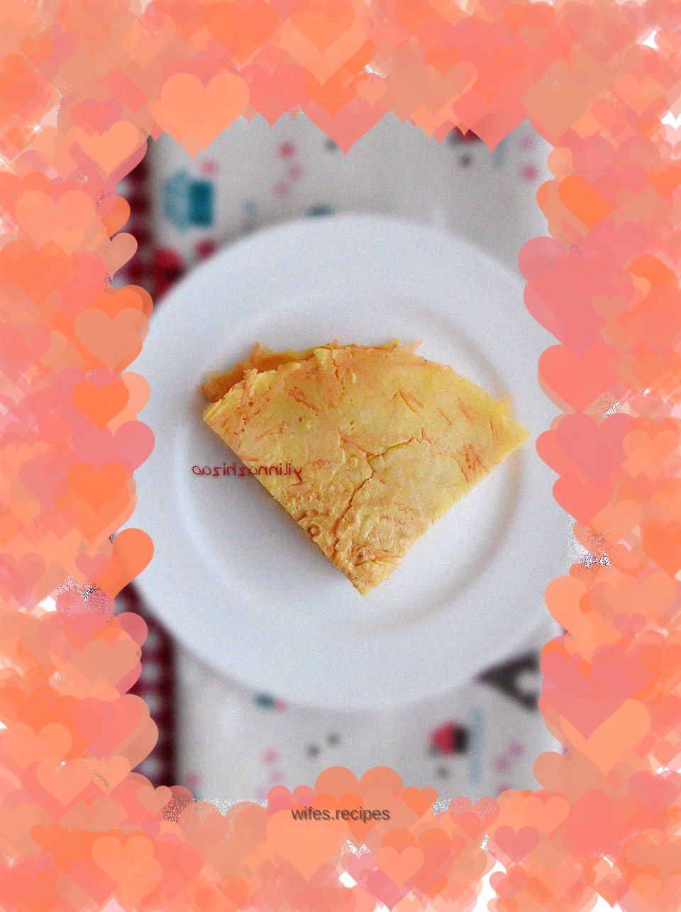 Carrot Egg Pancake