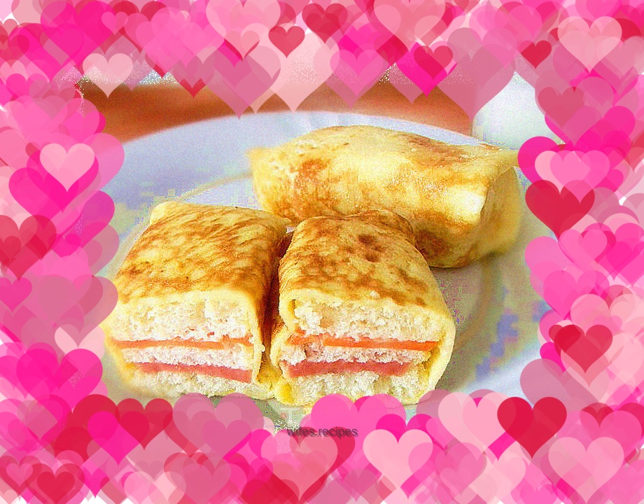 Nutritious breakfast egg toast