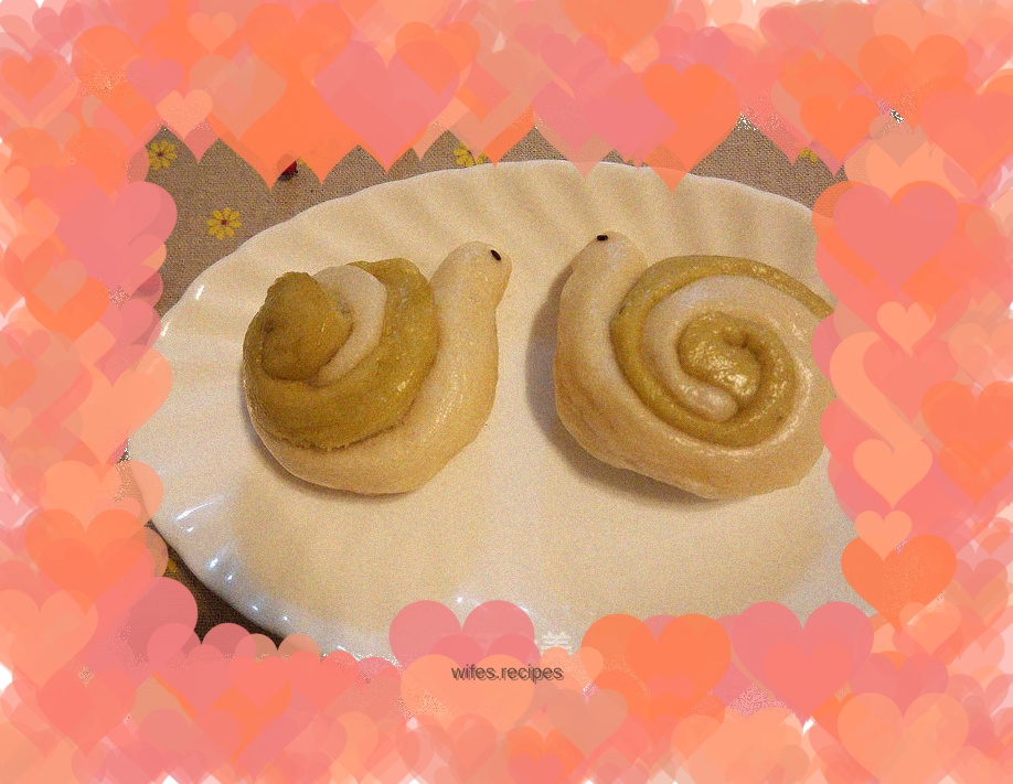 Little snail steamed buns