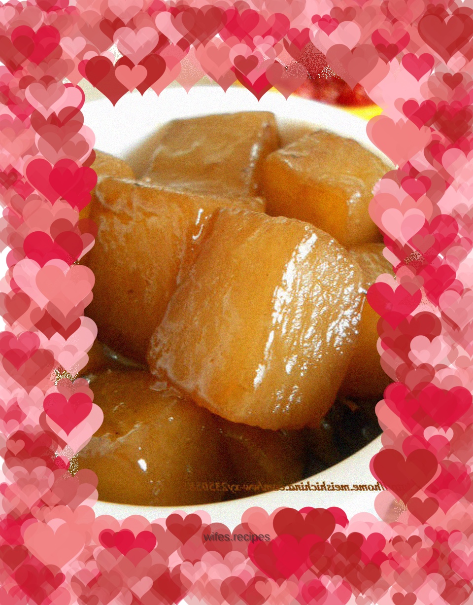 Abalone Sauce Radish