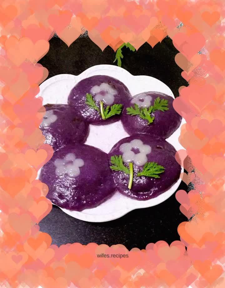 (Northeast) Purple Sweet Potato Glutinous Rice Cake