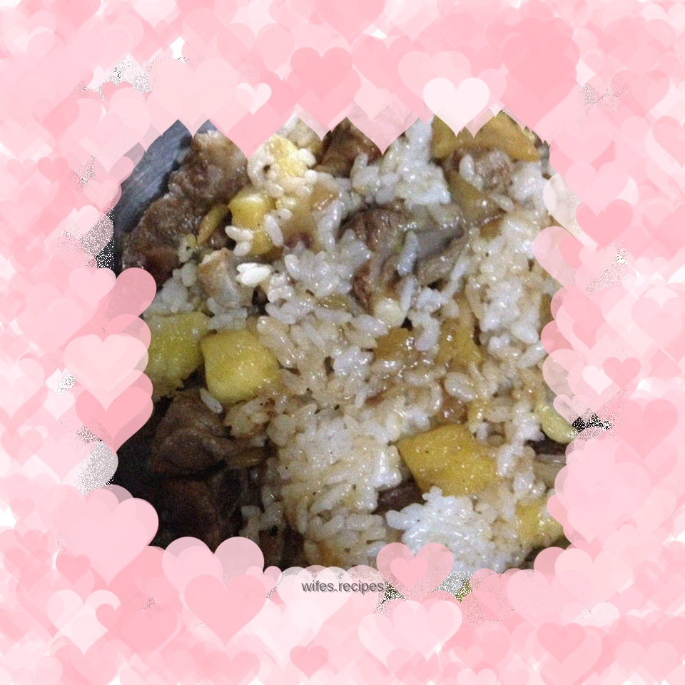 Pineapple Pork Ribs Rice
