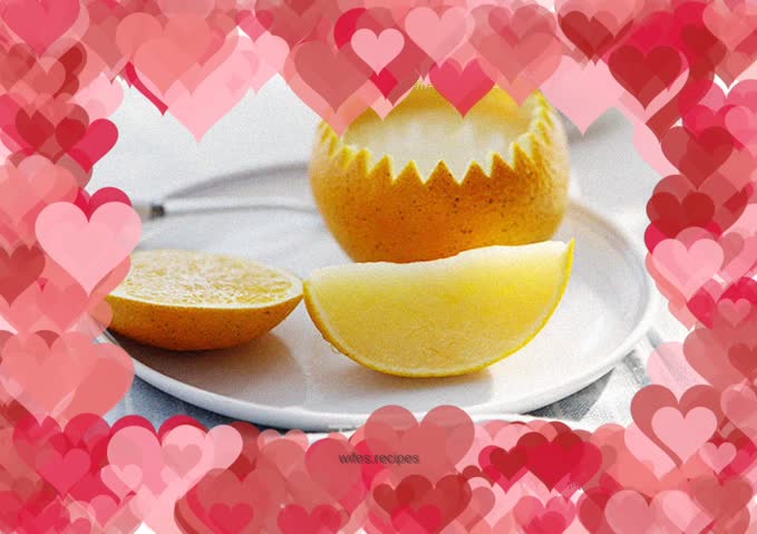 Milk Orange Juice Jelly