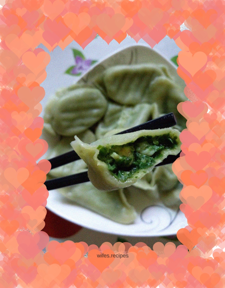Chinese cabbage and shrimp dumplings "original"