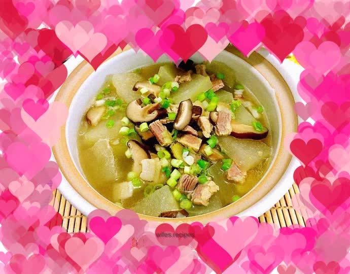Bacon Pork and Winter Melon Stew