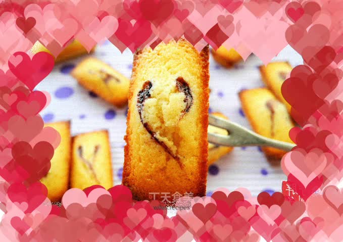 Honey Blueberry Financier
