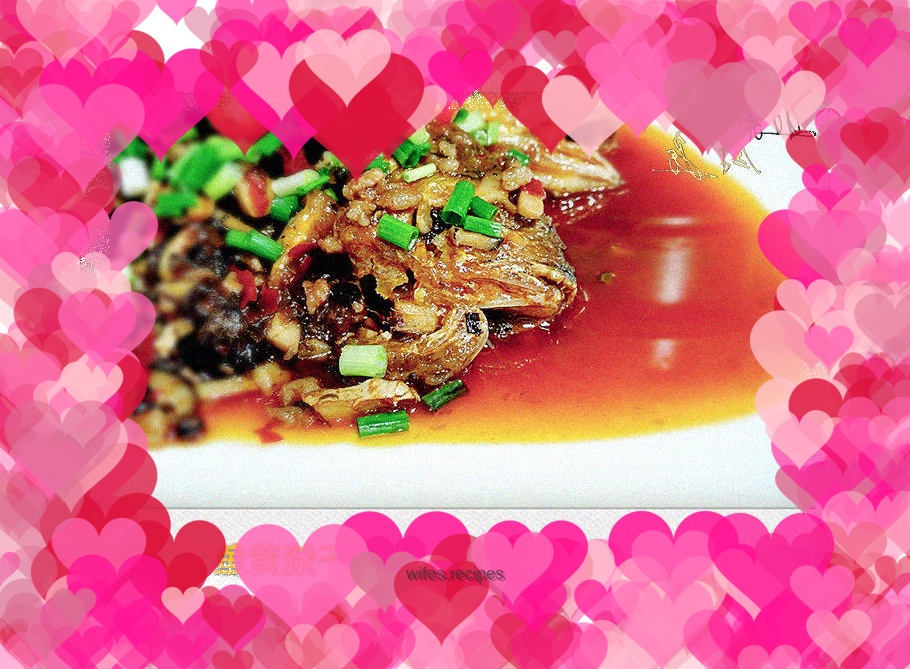 Dry roasted yellow croaker