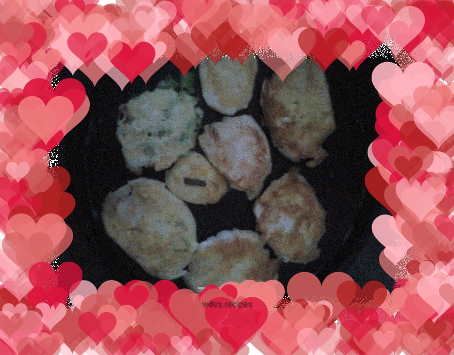 Fried steamed bun slices