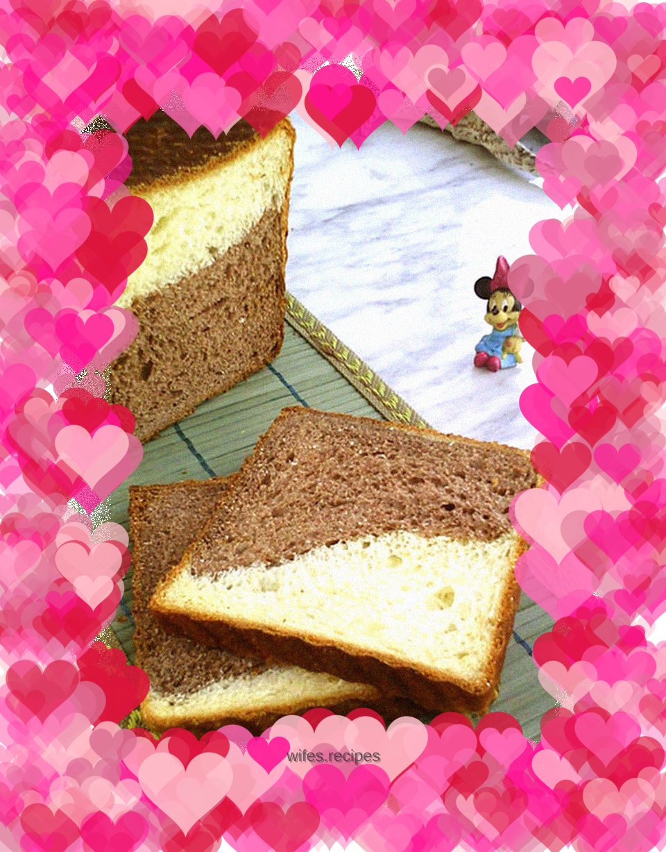 Cocoa Double Color Toast