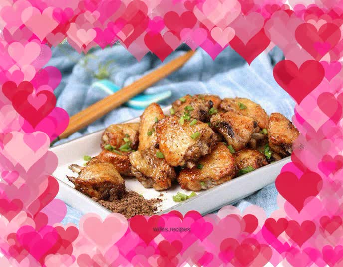 Salt and pepper chicken wings