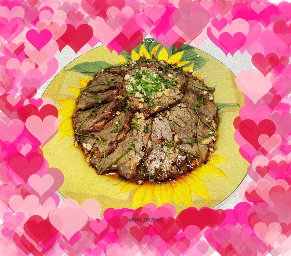 Five spice braised beef