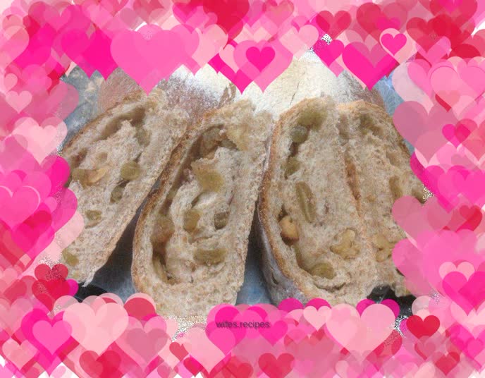 Whole wheat nut bread