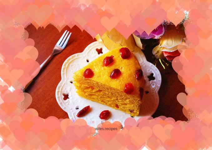 Pumpkin Cranberry Hair Cake