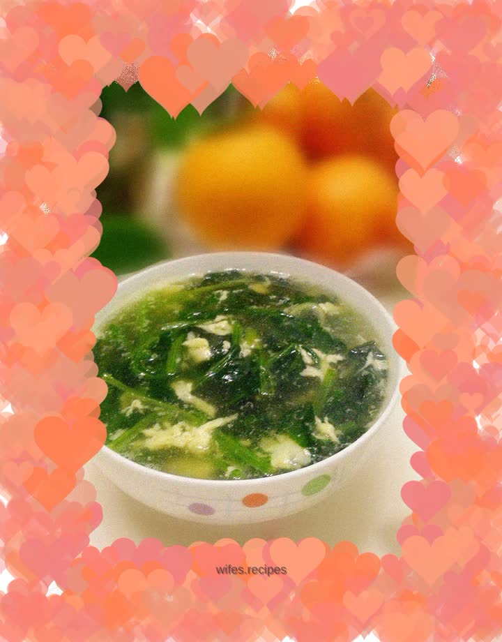 Spinach soup