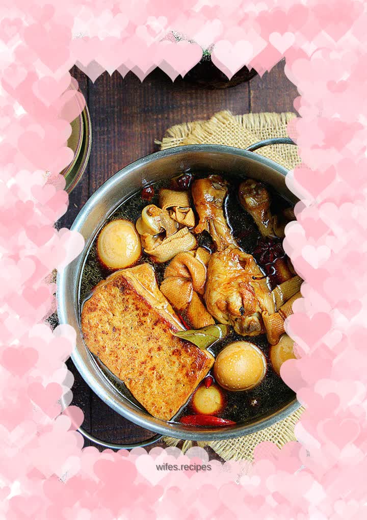 Braised Tofu & Braised Bean Knots & Braised Chicken Legs