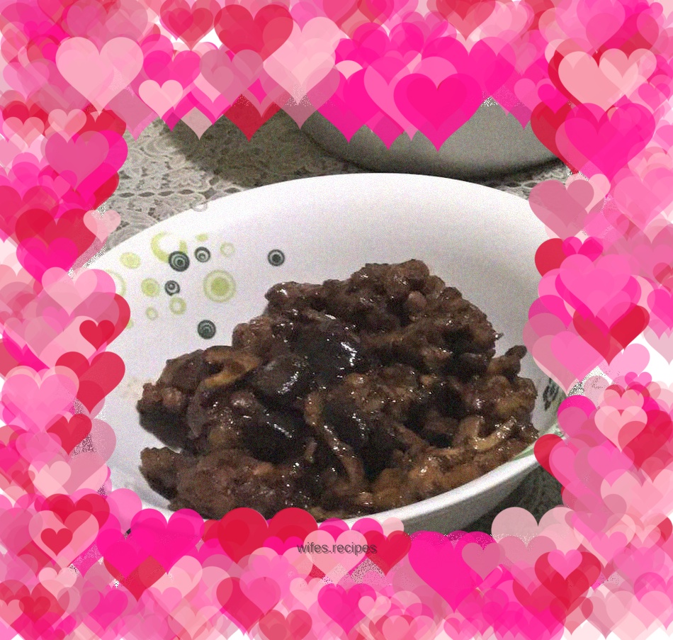 Mushroom and Chicken Wing Root