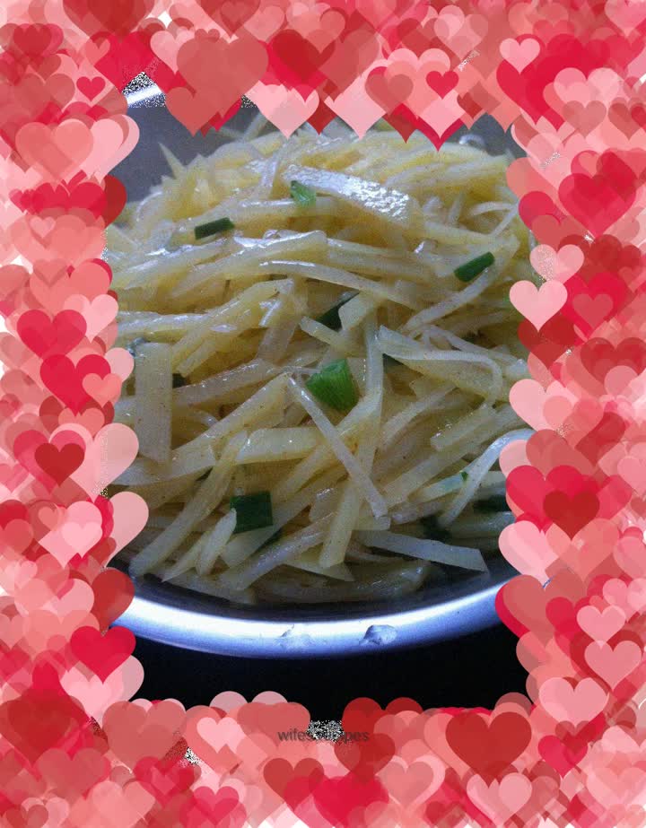 Hot and sour potato shreds
