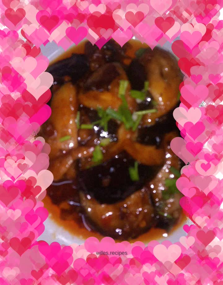 Homemade fish-flavored eggplant