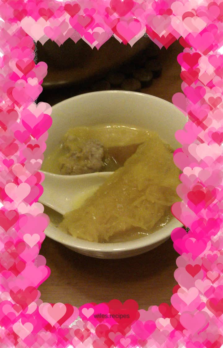 Rich and delicious lazy soup - Pumpkin Pork Ribs Soup