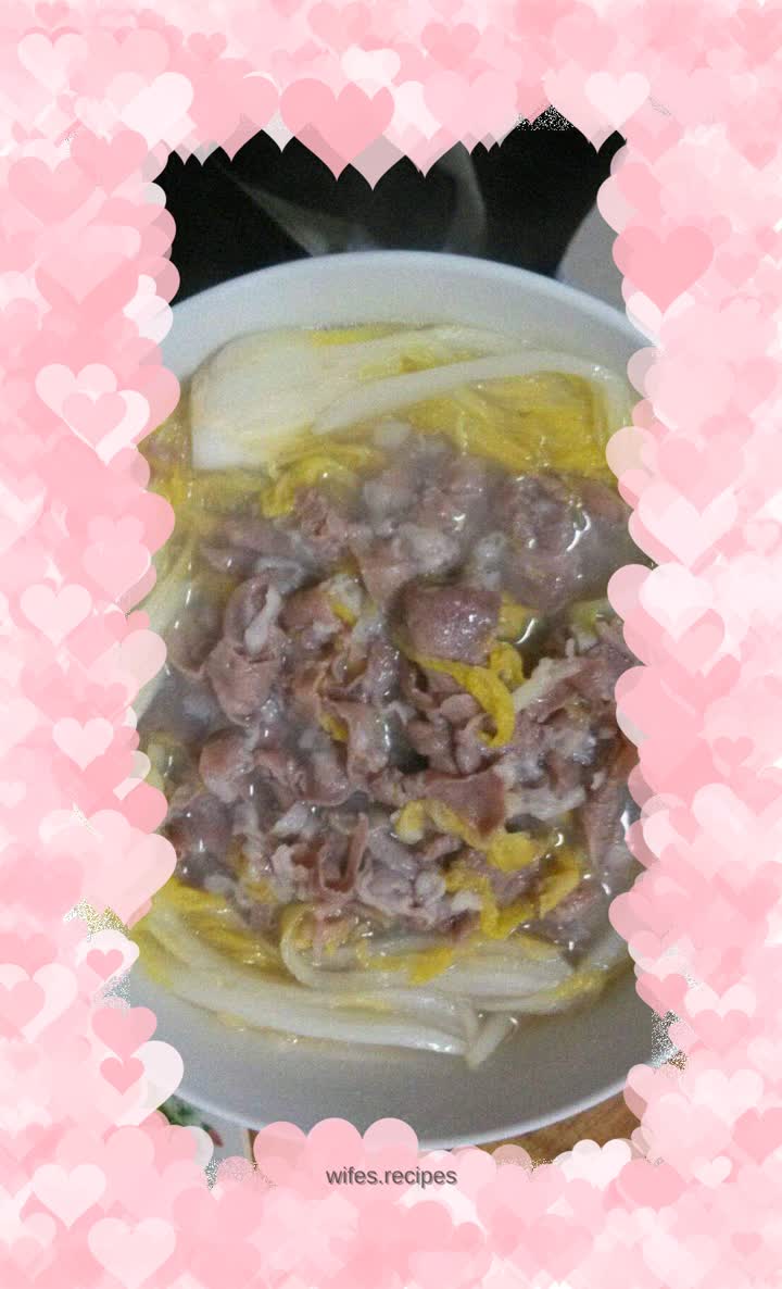 Lamb Soup with Baby Cabbage