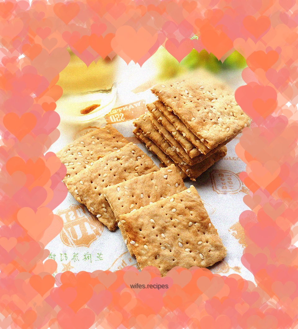 Sesame soda crackers